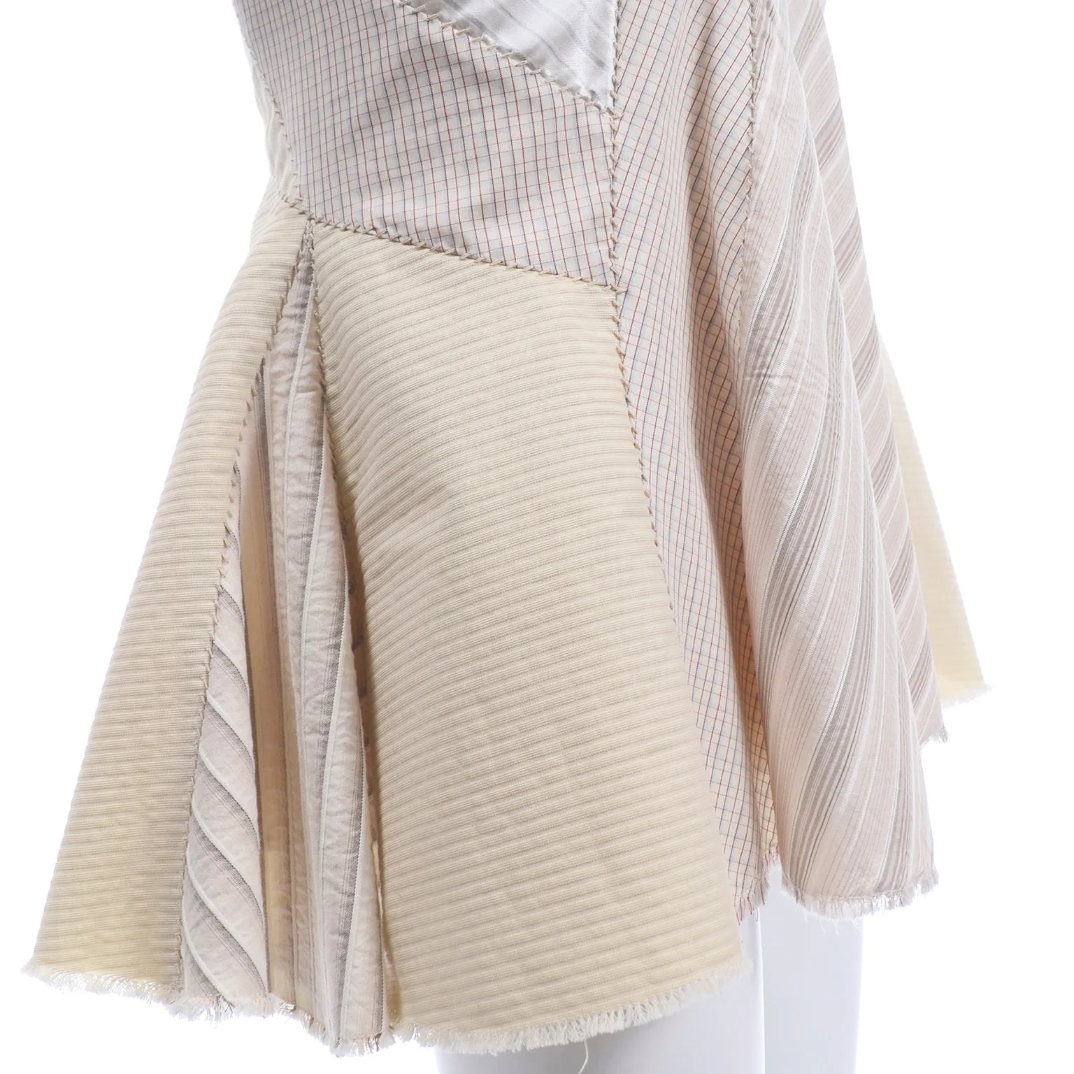 Rare Alexander McQueen Spring 2004 Deliverance 2pc Quilted Jacket & Skirt