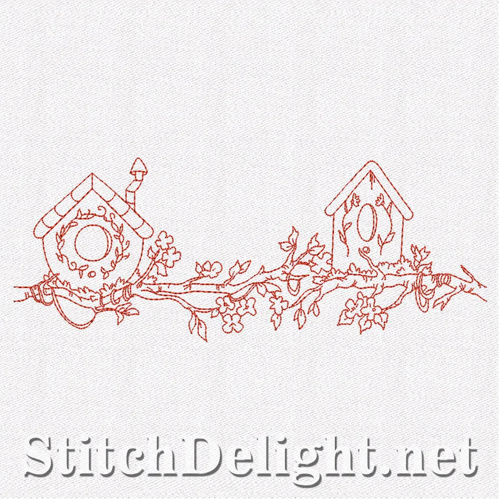 SD0657 Birdhouse Borders