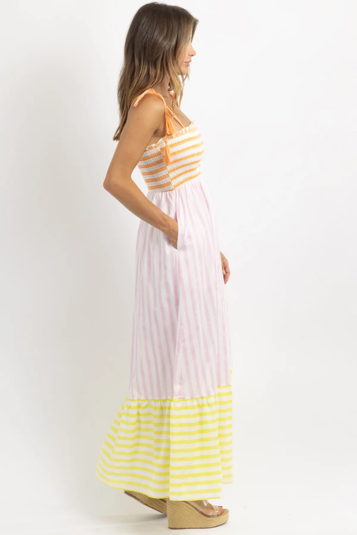 SHERBET STRIPE MAXI DRESS *BACK IN STOCK*