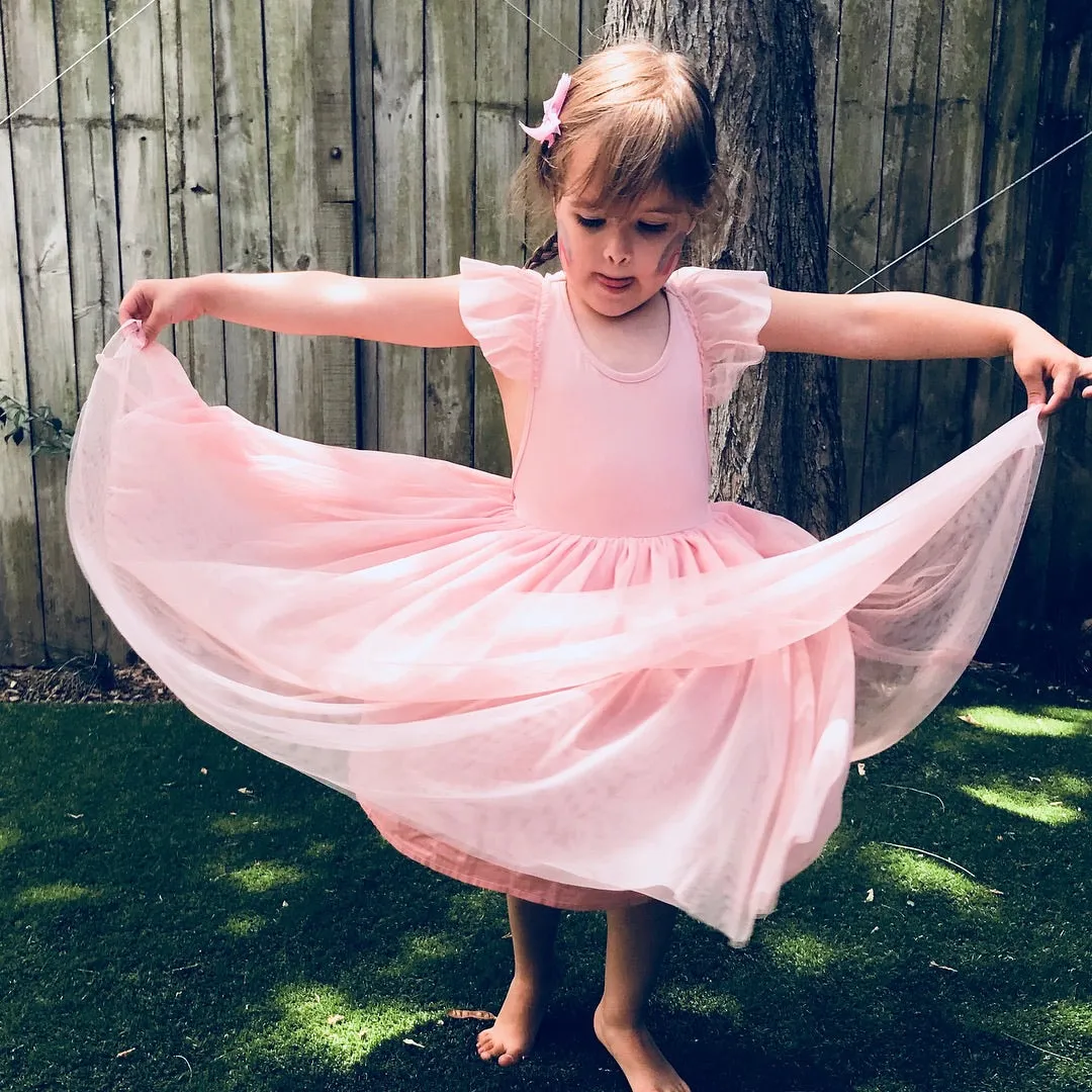 Sophia Dress -Dusty Pink