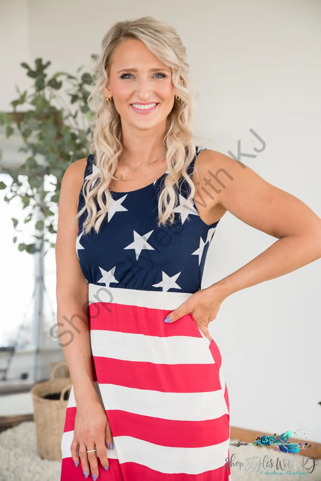 Stars and Stripes Dress