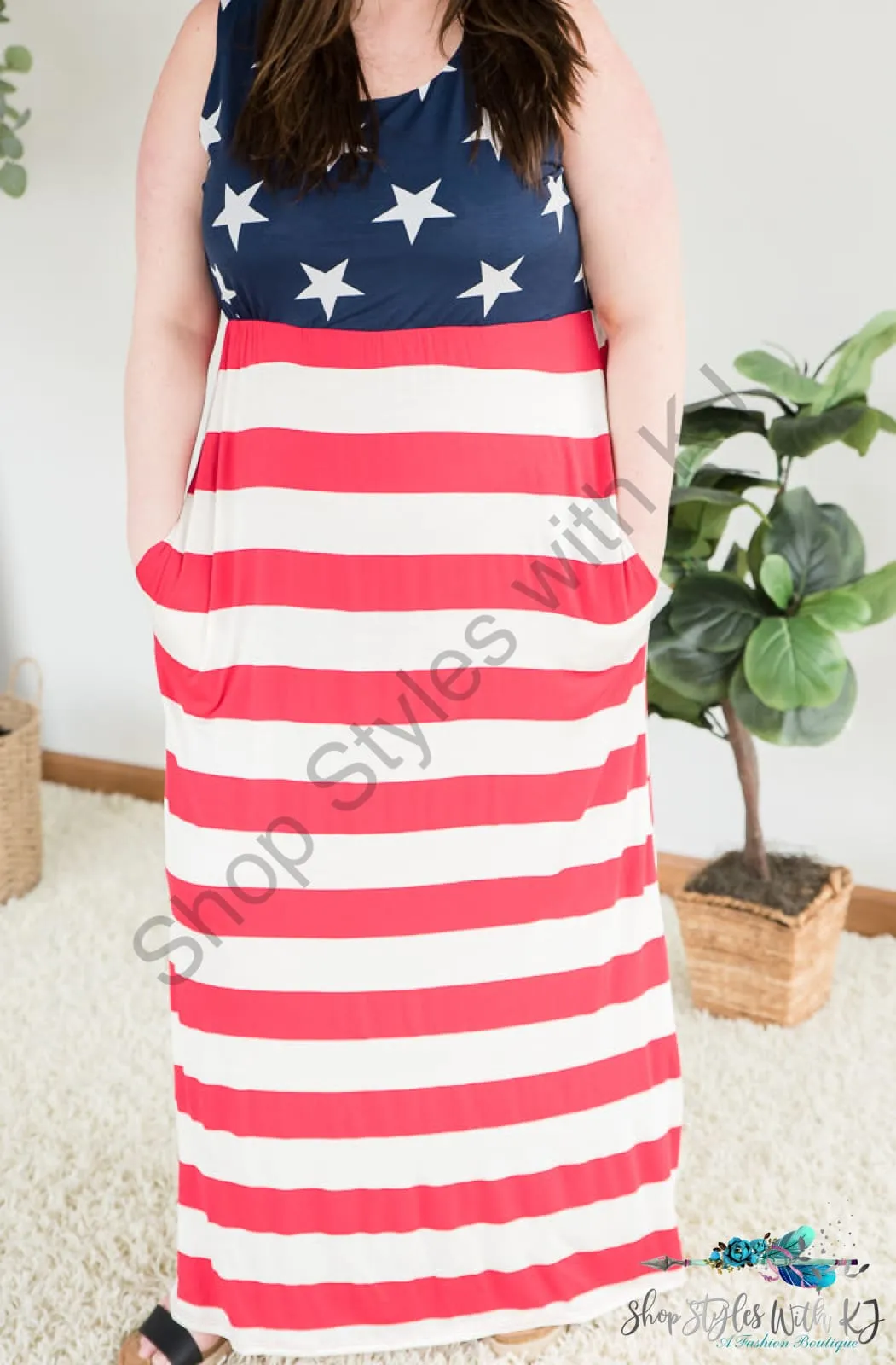 Stars and Stripes Dress