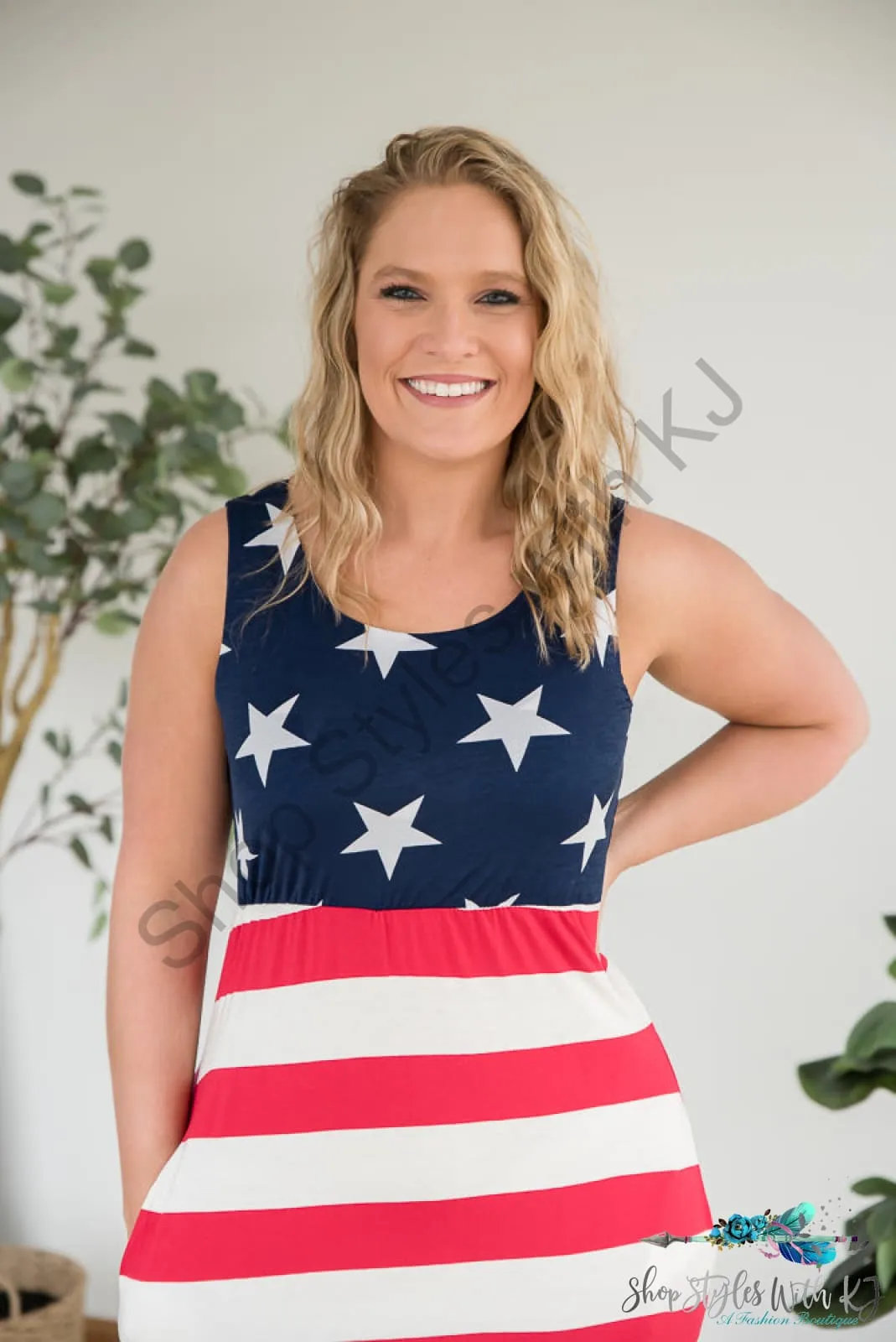 Stars and Stripes Dress