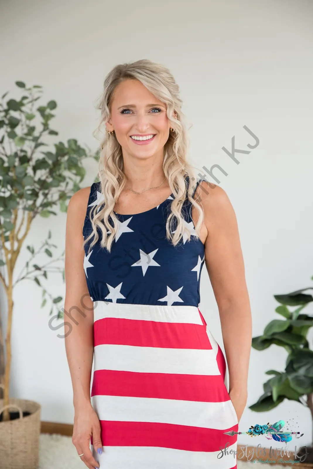 Stars and Stripes Dress