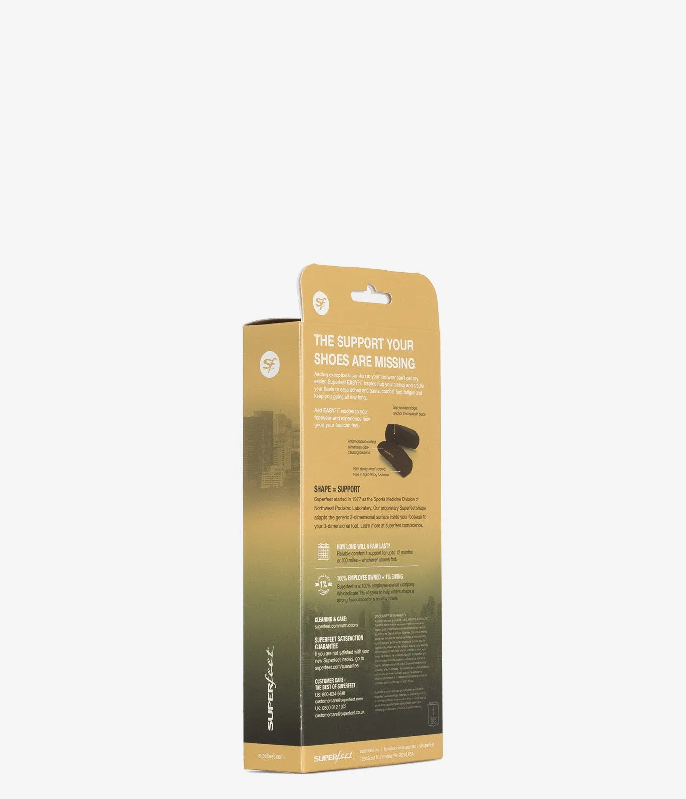 Superfeet Casual EasyFit Insoles - Men