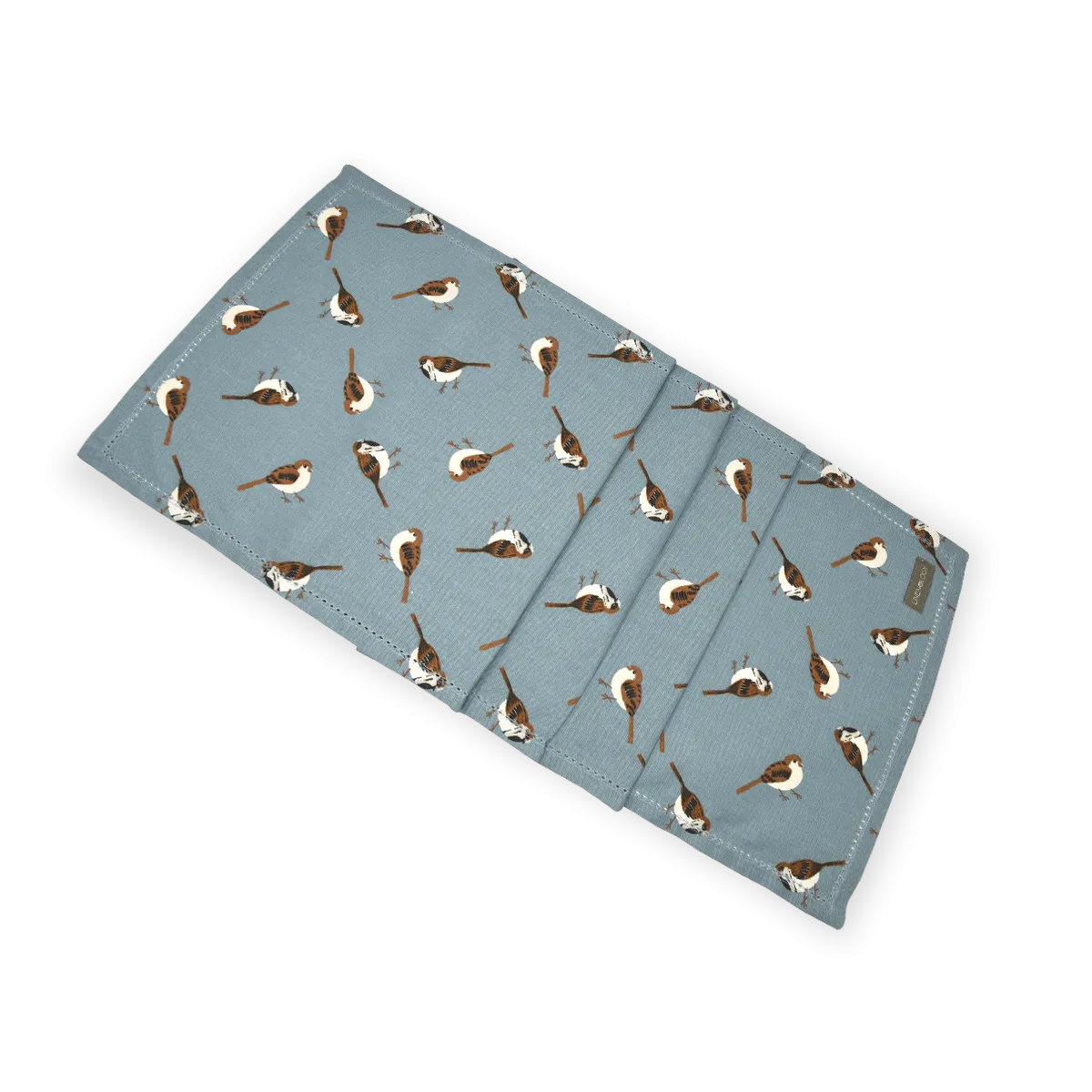 Table Runner - Sparrows - Cameo Blue