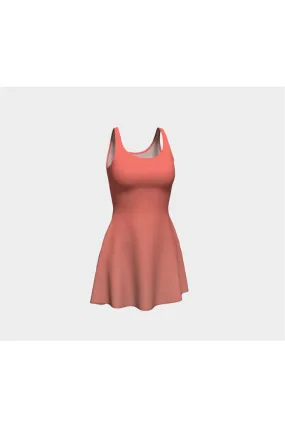 Terracotta Flare Dress