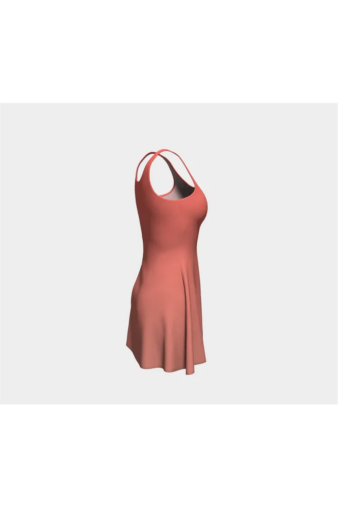 Terracotta Flare Dress