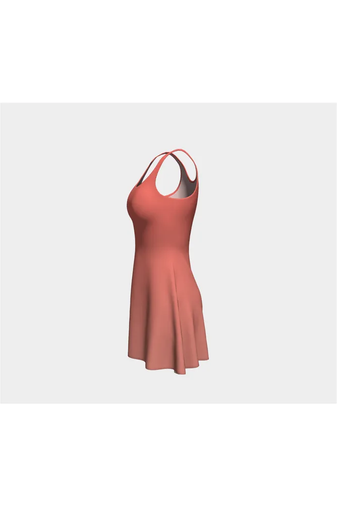 Terracotta Flare Dress