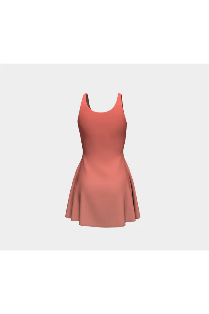 Terracotta Flare Dress