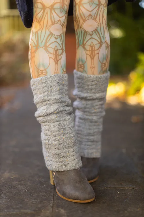 Tweed Leg Warmers