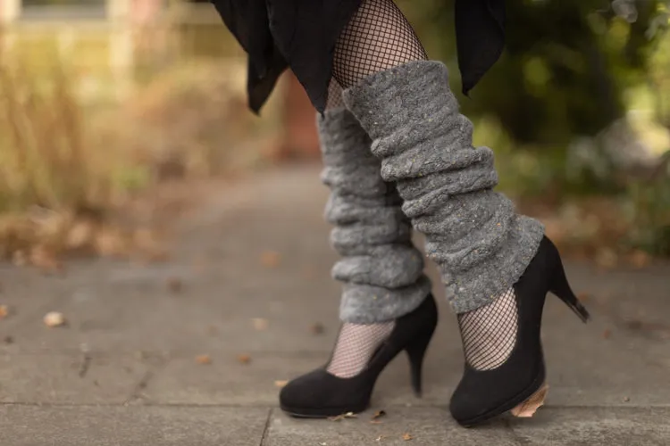 Tweed Leg Warmers