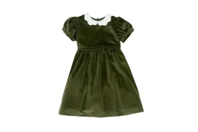 Velvet Dress - Green