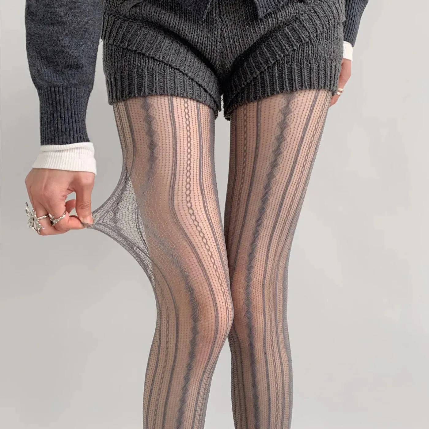 Vintage Lace Tights | Punk & Gothic Outfits | Kawaii Socks