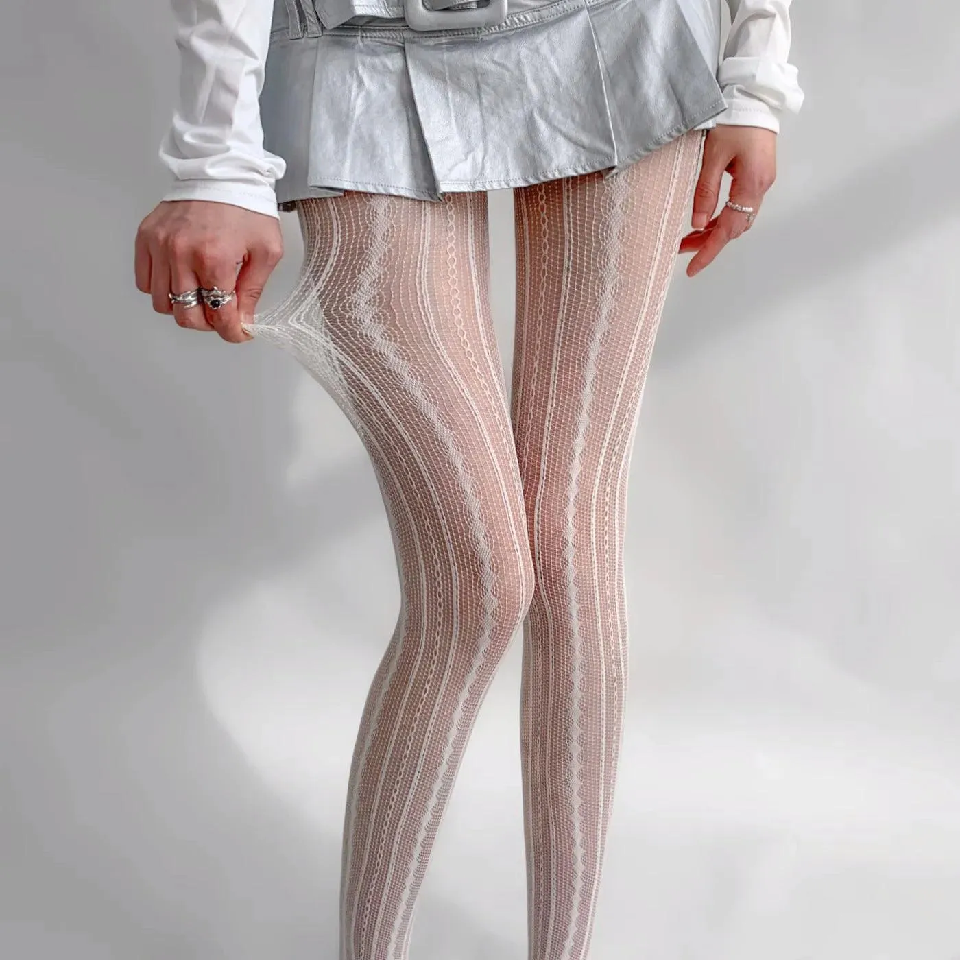 Vintage Lace Tights | Punk & Gothic Outfits | Kawaii Socks