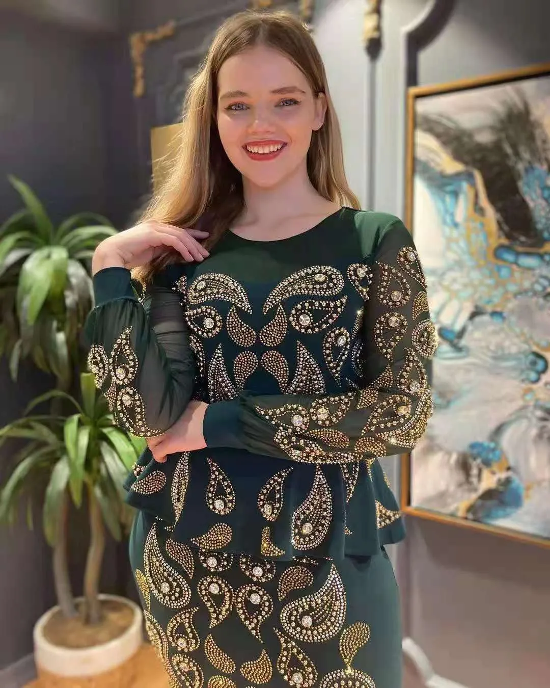 Women evening dress 2 into one