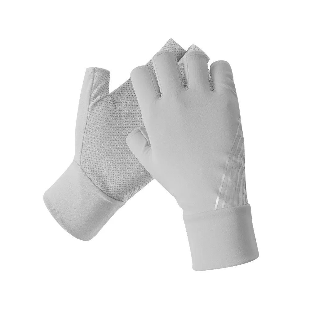 Women's Sun Protection Anti-slip Mitten UPF 50  Riding Gloves