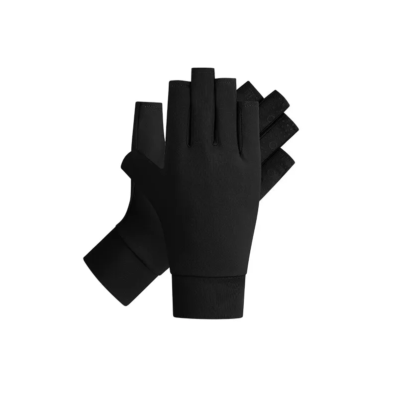 Women's Sun Protection Anti-slip Mitten UPF 50  Riding Gloves