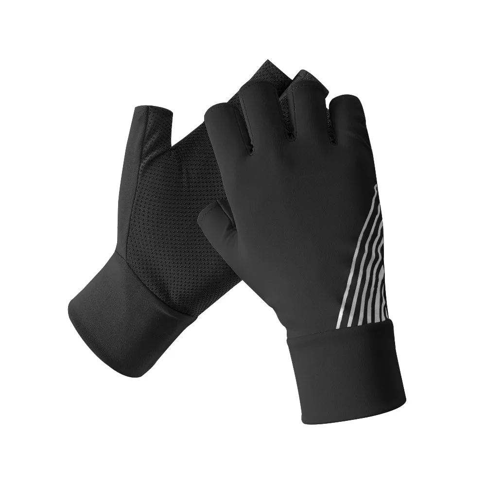 Women's Sun Protection Anti-slip Mitten UPF 50  Riding Gloves