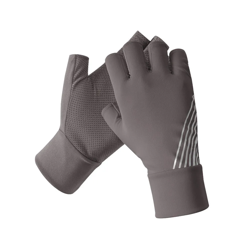 Women's Sun Protection Anti-slip Mitten UPF 50  Riding Gloves