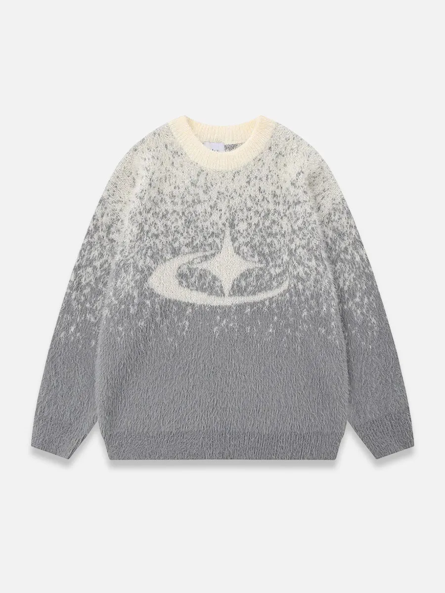 Y2K Gradient Sweater